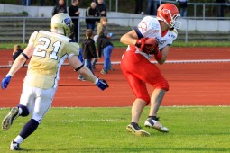 Starke GFL-Premiere - trotz 13:23-Niederlage gegen Dresden