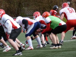 Cougars über Ostern im Traininslager