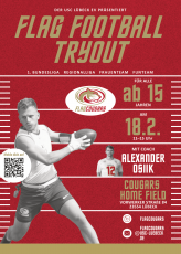 Tryout für Flag Football am 18.02.2024