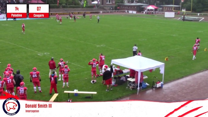 Highlights: Solingen Paladins - Lübeck Cougars (17. August 2019)