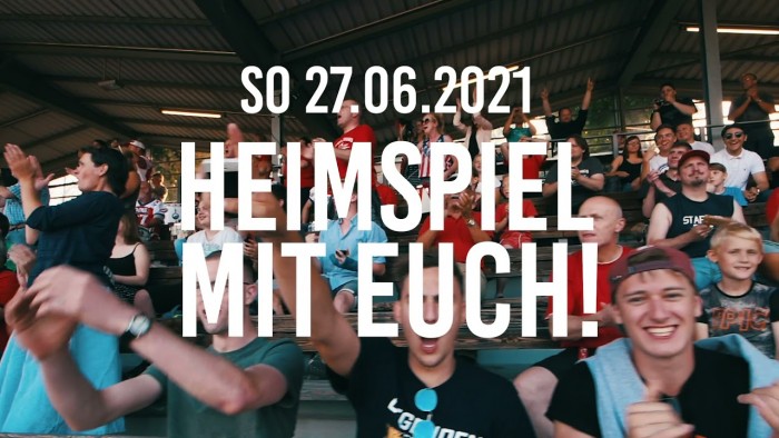 Heimspiel vor Fans!